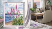 In The Moment - Pink Beach - Cross Stitch Kit