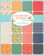 Raspberry Summer Sprout - Carnation - Quilt Fabric