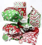 Reindeer Games Evergreen - Reindeer Dots Dots - Quilt Fabric