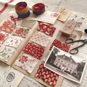 Rouenneries Trois Faded Red - Quilt Fabric