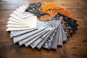 Rustic Gatherings Black Dirt - Pindot Dots - Quilt Fabric