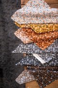 Rustic Gatherings Black Dirt - Pindot Dots - Quilt Fabric