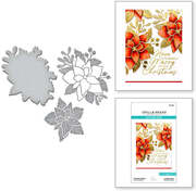Poinsettia Bloom - Etched Dies 
