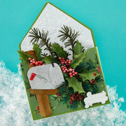 American Holly - Christmas Etched Dies