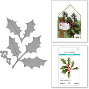 American Holly - Christmas Etched Dies