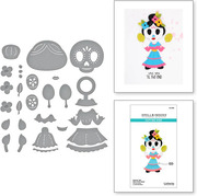 Dancin' Day of the Dead Girl - Halloween Etched Dies