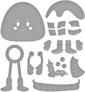Dancin' Figgy Pudding - Etched Dies 