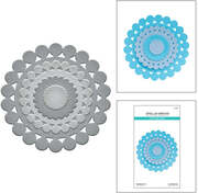Beaded Circles - Etched Dies 