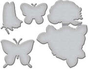 Butterfly Kisses - Etched Dies  
