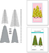Bottle Brush Trees Duo - Etched Dies 