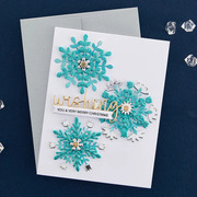 Delicate Snowflakes - Etched Dies