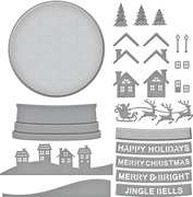 Simon's Snow Globe - Etched Dies