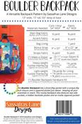Boulder BackPack - Sewing Pattern