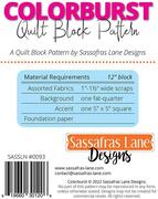 Colorburst - Quilt Pattern