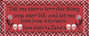 Let Me Love You - Cross Stitch Pattern