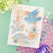 Floral Friendship Printed Die Cuts