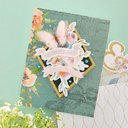 Floral Friendship Printed Die Cut Sentiments