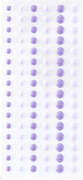 Dimensional Two Tone Purple Enamel Dots