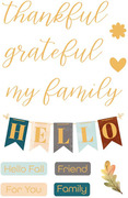 Autumn Chipboard Stickers