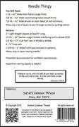 Needle Thingy - Sewing Pattern
