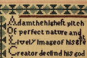Elizabeth Page 1804 - Cross Stitch Pattern, different perspective #3. Select this picture to zoom in