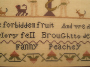Fanny Peachey Circa 1810 - Cross Stitch Pattern