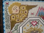 Four Angels Mourning Sampler - Cross Stitch Pattern