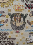 Four Angels Mourning Sampler - Cross Stitch Pattern