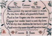 Frances B Jones 1817 - Cross Stitch Pattern