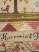 Harriot Ringrose 1852 - Christian Cross Stitch Pattern