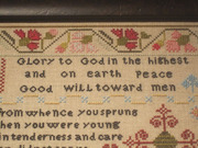 Harriot Ringrose 1852 - Christian Cross Stitch Pattern