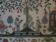 Katharine Mitchel circa 1785 - Cross Stitch Pattern