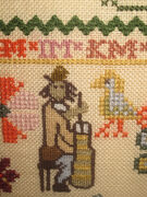 Katharine Mitchel circa 1785 - Cross Stitch Pattern