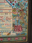 Mary Hammand 1732 - Cross Stitch Pattern, different perspective #1. Select this picture to zoom in