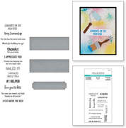 A Cut Above the Rest Sentiments - Stamp & Die Set 