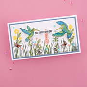 Hummingbird Build a Scene - Stamp and Die