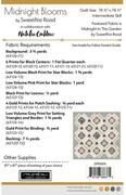 Midnight Blooms - Quilt Pattern