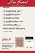 Holly Garden - Quilt Pattern