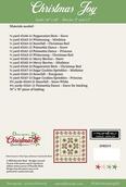 Christmas Joy - Quilt Pattern