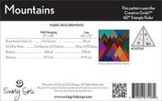 Mountains - Quilt Pattern