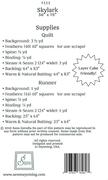 Skylark - Quilt Pattern
