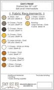 Lions Head - Quilt Pattern