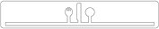 Sizzix Sizzlits Decorative Strip Die - Flatware Strip