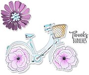Thankful Bicycle - Stamp and Die Set