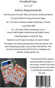 Ipad Zipper Pouch - Sewing Pattern