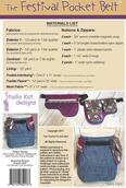 Festival Pocket Belt - Sewing Pattern