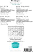Mod Lights - Quilt Pattern