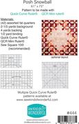 Posh Snowball - Quilt Pattern