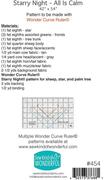 Starry Night Cow Bonus Block (All is Calm) - Quilt Pattern