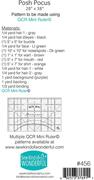 Posh Pocus - Quilt Pattern